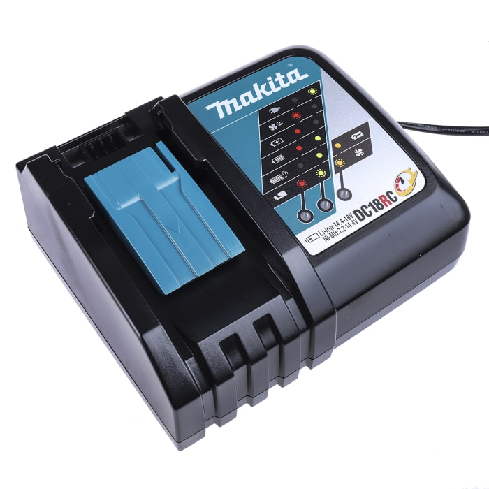 Dc18rc Makita Makita Dc18rc Power Tool Charger 14 4 V 18 V For Use With Cordless Power Tools Uk Plug 667 4067 Rs Components