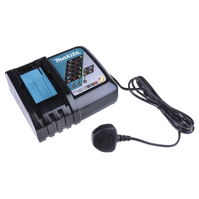 Makita DC18RC Power Tool Charger 14.4V for use with Cordless Power Tools UK Plug