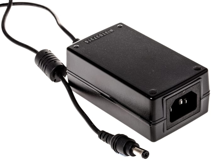 MEAN WELL Power Brick AC/DC Adapter 48V dc Output, 520mA Output
