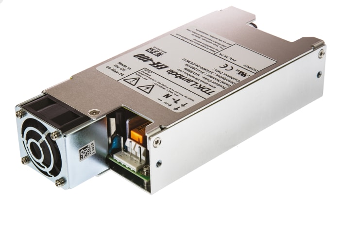 TDK-Lambda Switching Power Supply, EFE400-24-ECMDS, 24V dc, 16.7A, 400W, 1 Output, 120 → 350 V dc, 90 →