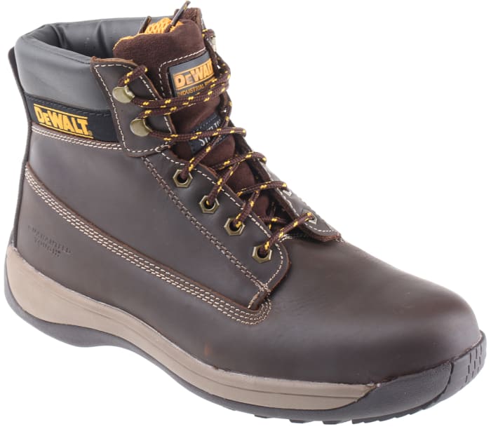 Bottes de sécurité DeWALT Apprentice, Homme, T 44, Marron, SB, SRA