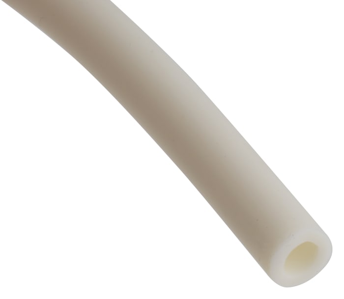 Tube flexible RS PRO TPE, Ø 4.8mm x Ø 8mm, L 3m Blanc