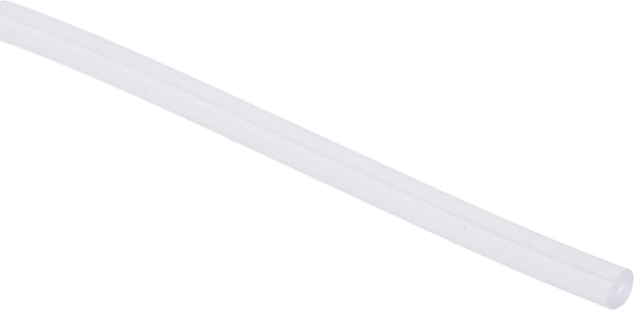 RS PRO Silicone, Flexible Tube, 0.8mm ID, 4mm OD, Translucent, 3m