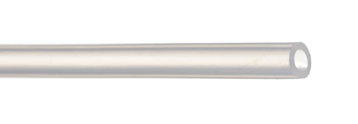 Tubo flexible flexible RS PRO de Silicona Transparente, long. 3m, Ø int.  4.8mm, para Laboratorios