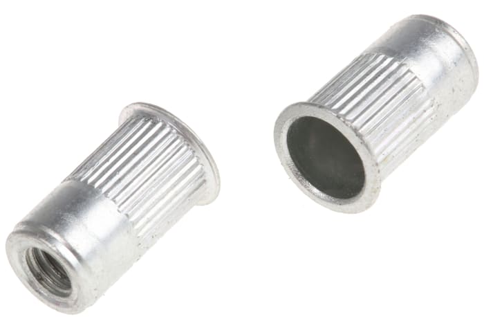 Insert fileté Acier Brut AVK, M6, Ø 10mm x 9.65mm