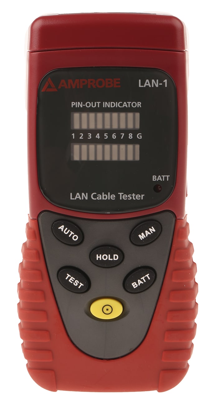 Amprobe LAN-1 LAN (CAT) Kablo Test Cihazı, Kablo Test Cihazı, BNC, RJ45