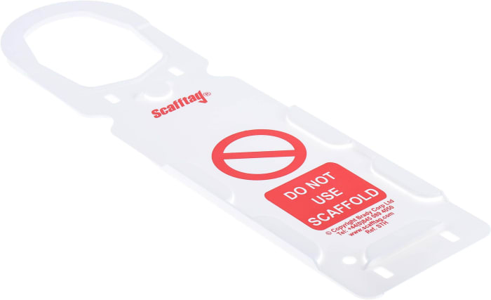 SCF28 ScaffTag | ScaffTag Safety Scaffolding Tag, English Language, 10 ...