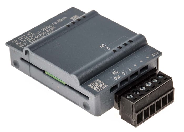 Módulo de expansión de autómata programable Siemens, para usar con Serie S7-1200, 1 salida tipo Analógico