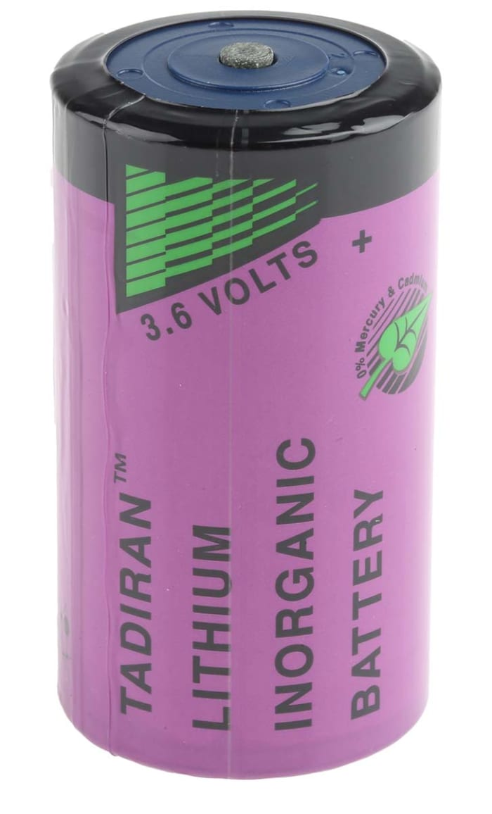 Pile D 3.6V Lithium Thionyle Chloride Tadiran, 19Ah