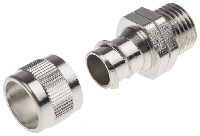 RS PRO Swivel, Cable Conduit Fitting, 16mm Nominal Size, M16x1.5, Brass