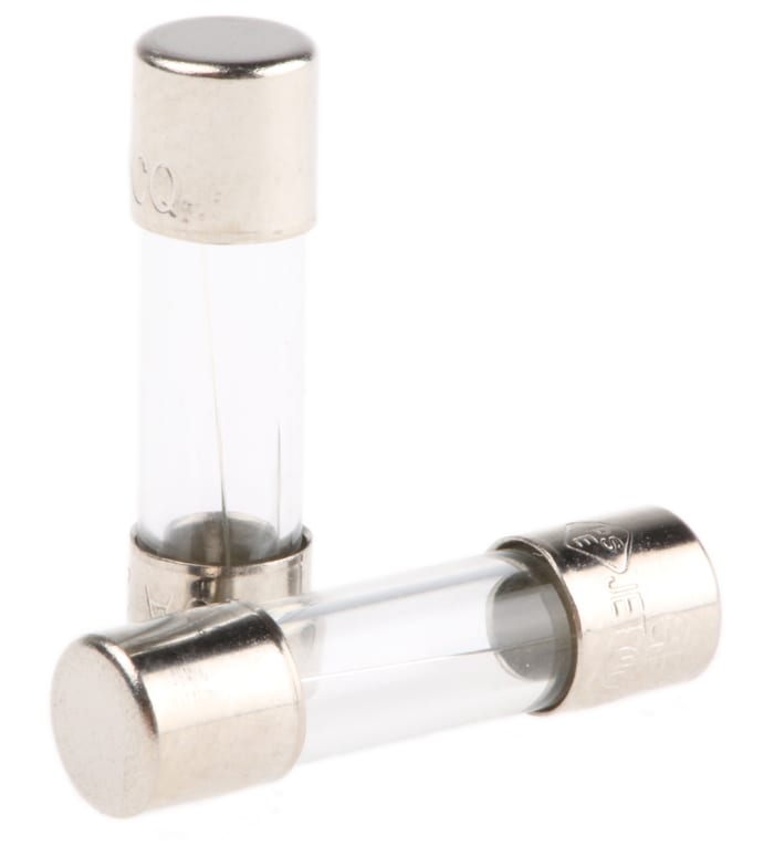 RS PRO 5A F Glass Cartridge Fuse, 5 x 20mm
