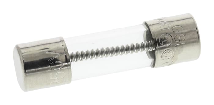 RS PRO 5A T Glass Cartridge Fuse, 5 x 20mm