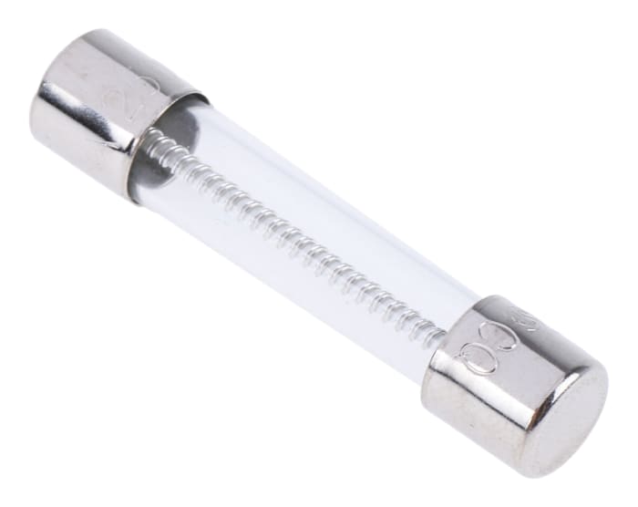 RS PRO 5A T Glass Cartridge Fuse, 6.3 x 32mm