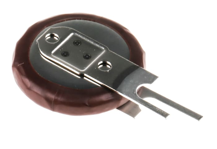 Panasonic VL1220 3V Lithium Vanadium Pentoxide Button Rechargeable Battery, 7mAh