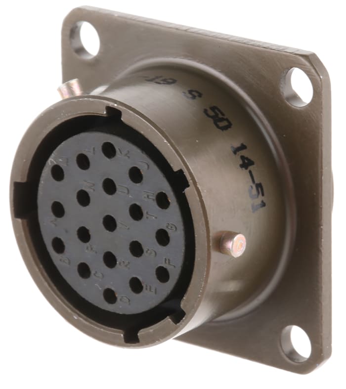 451 02E 1419S 50 Amphenol Socapex Amphenol Socapex, 451 19 Way Panel