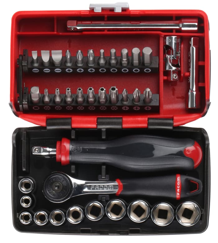 Kit de herramientas Facom de 39 piezas, para electricistas | Facom | RS  Components Chile