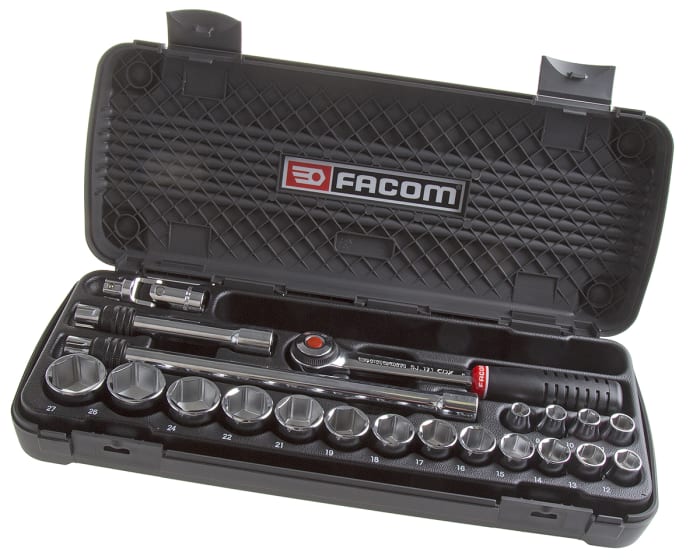 Facom 21-Piece 1/2 in