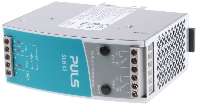 PULS Switch Mode DIN Rail Panel Mount Power Supply, 2 x 30A Output
