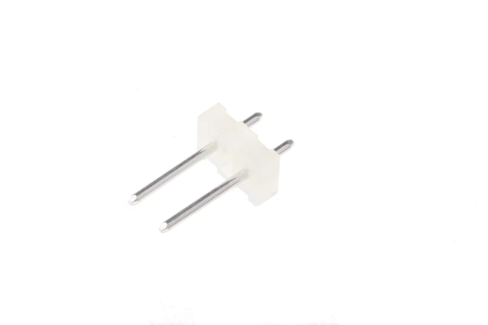 Molex KK 508 Series Straight Through Hole Pin Header, 2 Contact(s), 5.08mm Pitch, 1 Row(s), Unshrouded