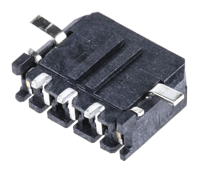 Molex Micro-Fit 3.0 Series Right Angle Surface Mount PCB Header, 3 Contact(s), 3.0mm Pitch, 1 Row(s), Shrouded