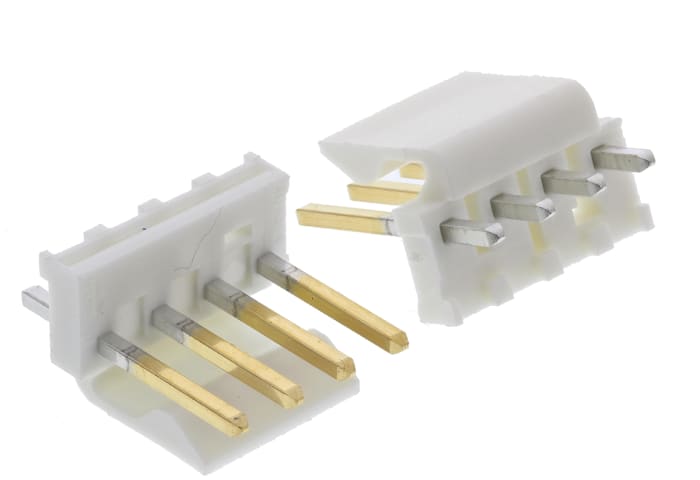 Molex KK 396 Series Straight Through Hole Pin Header, 4 Contact(s), 3.96mm Pitch, 1 Row(s), Unshrouded