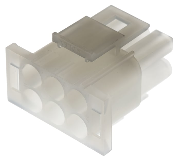 50-84-1060 Molex | Molex, MLX Male Connector Housing, 6.35 mm Pitch, 6 ...