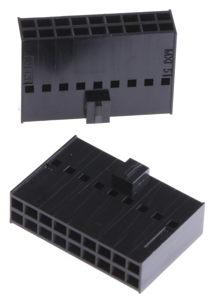 Molex, C-Grid III Female Connector Housing, 2.54mm Pitch, 18 Way, 2 Row