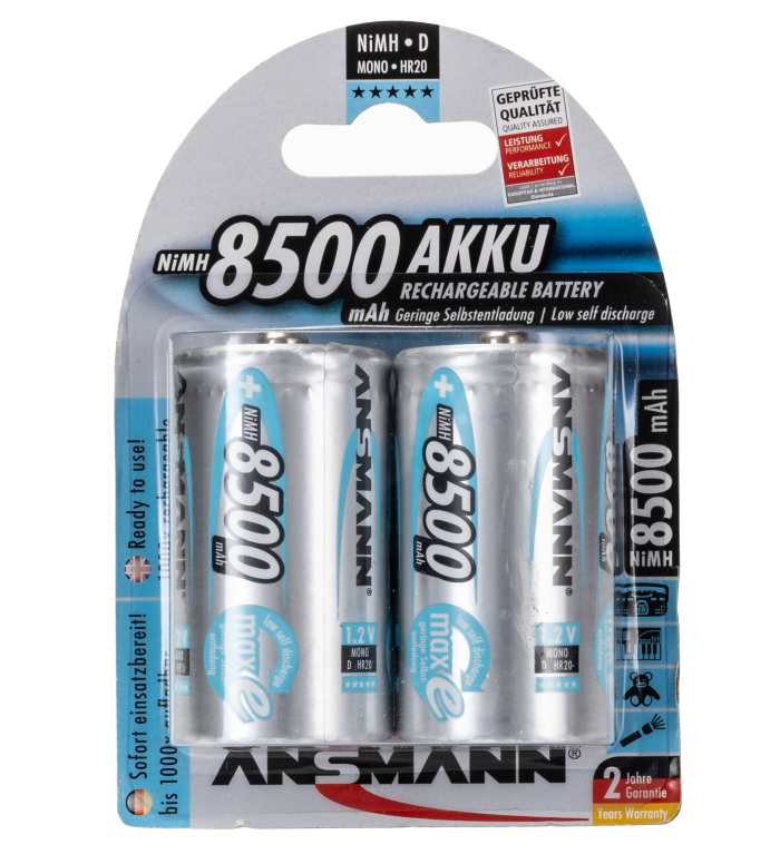 Ansmann 5035362 Перезаряжаемые аккумуляторные батареи D