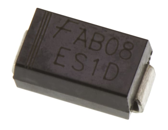 onsemi 200V 1A, Rectifier Diode, 2-Pin DO-214AC ES1D