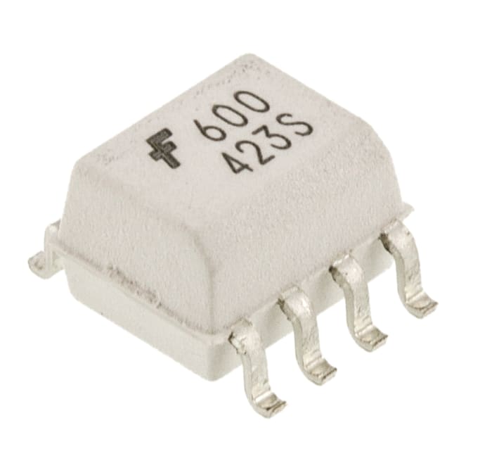 onsemi, HCPL0600 DC Input Logic Gate Output Optocoupler, Surface Mount, 8-Pin SOIC