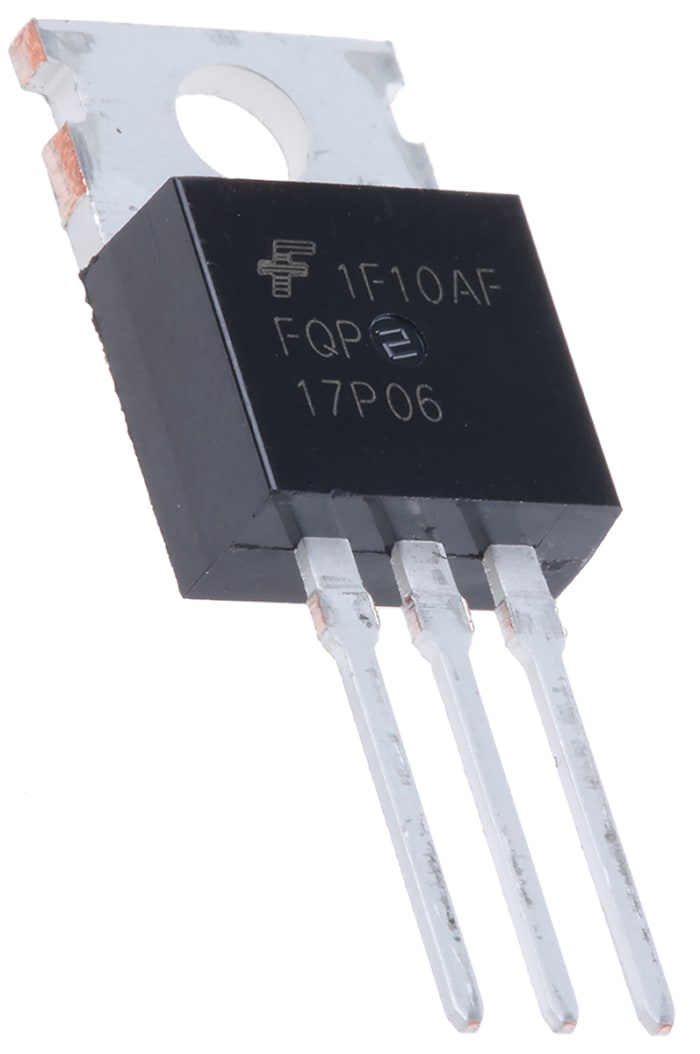 onsemi QFET P-Channel MOSFET, 17 A, 60 V, 3-Pin TO-220AB FQP17P06