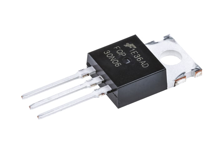 onsemi QFET N-Channel MOSFET, 30 A, 60 V, 3-Pin TO-220AB FQP30N06
