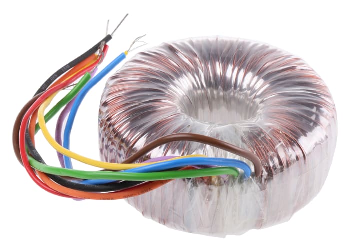 RS PRO | RS PRO 230 V ac 2 x 15 V ac Toroidal Transformer 2 Output 50 ...