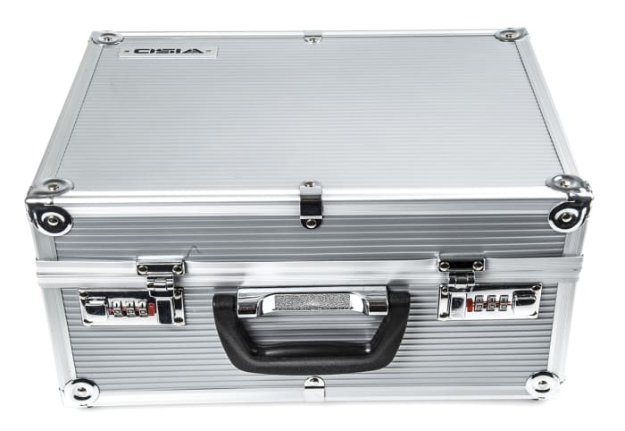 maleta aluminio con espuma