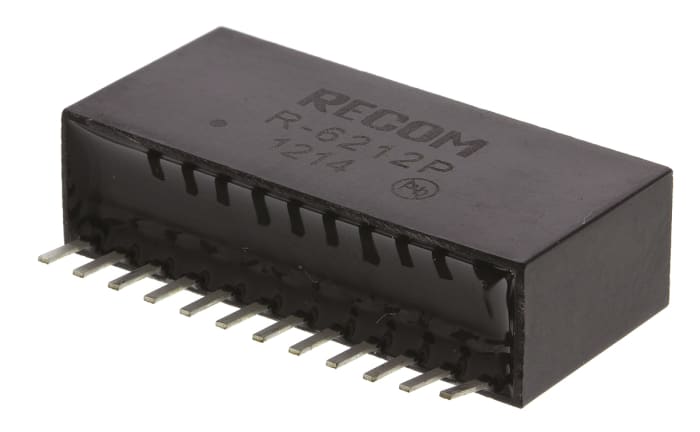 Recom Switching Regulator, Through Hole, 12V dc Output Voltage, 14 → 32V dc Input Voltage, 2A Output Current, 1