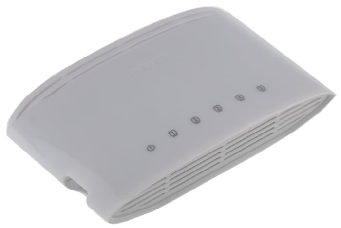 D-Link 5-Port Gigabit Unmanaged Desktop Switch, Unmanaged 5 Port Network Switch, UK