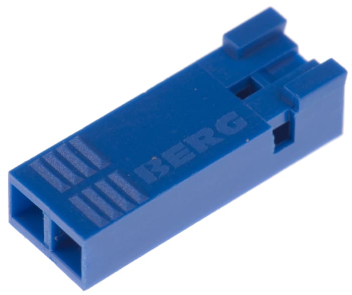 Amphenol Communications Solutions, DUBOX Female Connector Housing, 2.54mm Pitch, 2 Way, 1 Row