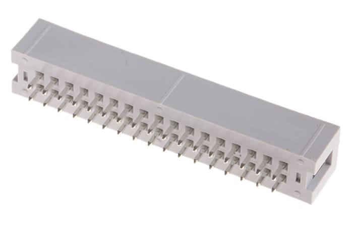 ASSMANN WSW AWHW Serisi IDC Konnektör, 34 Pinli Erkek, 2 Satır, Düz, Karta Monte (Bacaklı Montaj) 2,54mm Aralıklı