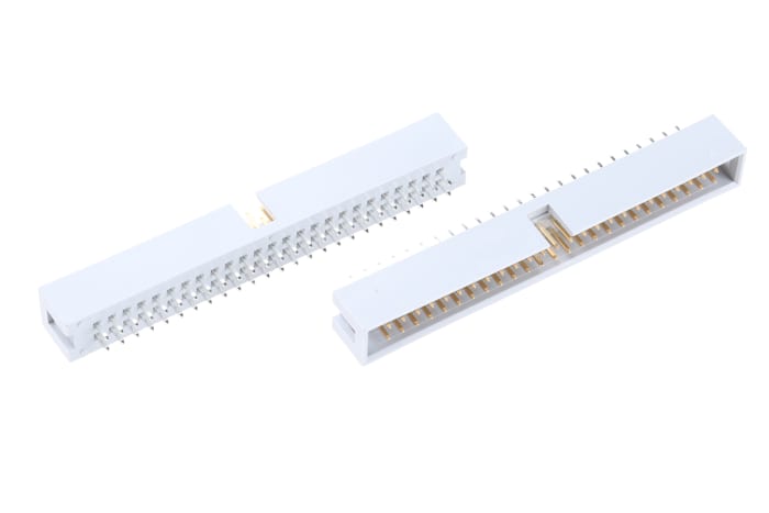 ASSMANN WSW AWHW Series Straight Through Hole PCB Header, 50 Contact(s), 2.54mm Pitch, 2 Row(s), Shrouded