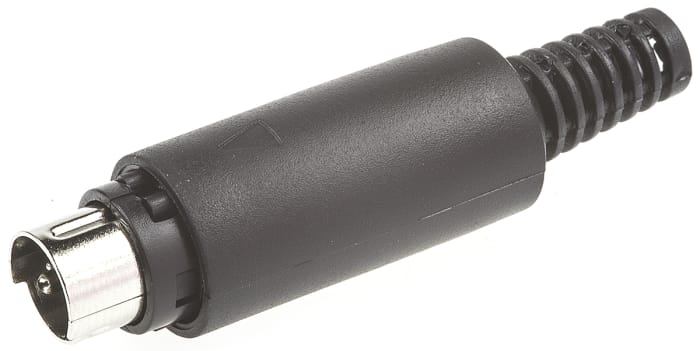 ASSMANN WSW, AD-DIO 4 Pole Miniature Din Plug, 1A, 12 V dc, Male, Cable Mount