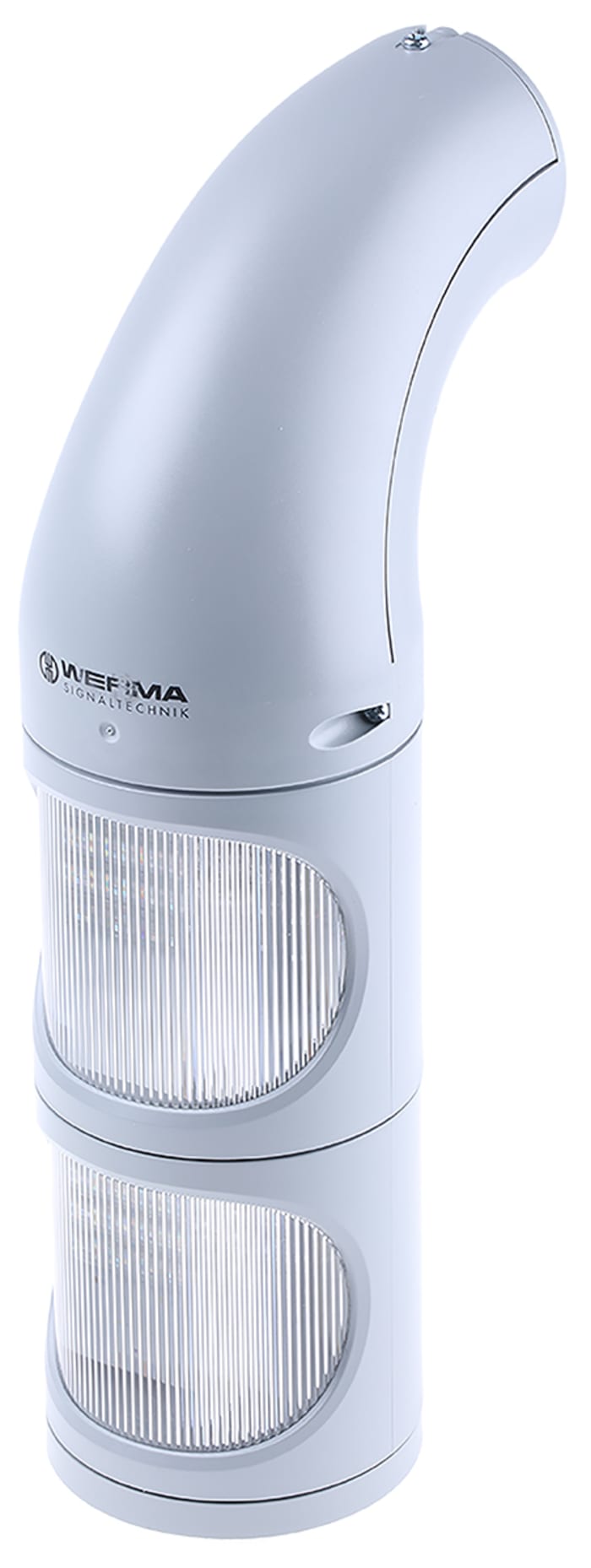 Werma 894 Series Clear, Green/Red (LED Colour) Signal Tower, 2 Lights, 24 V dc, Tube, Wall Mount