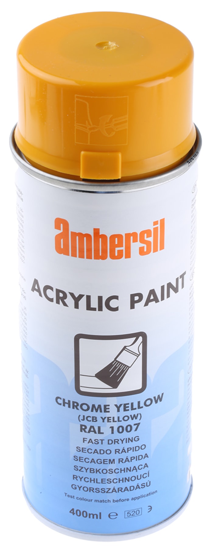 Ambersil 400ml Yellow Gloss Spray Paint