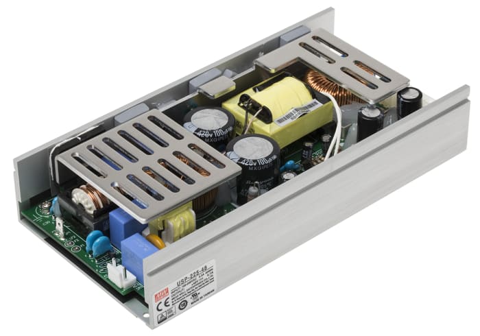 Mean Well Switching Power Supply, USP-225-48, 48V dc, 4.7A, 225.6W, 1 Output, 127 → 370 V dc, 90 → 264 V