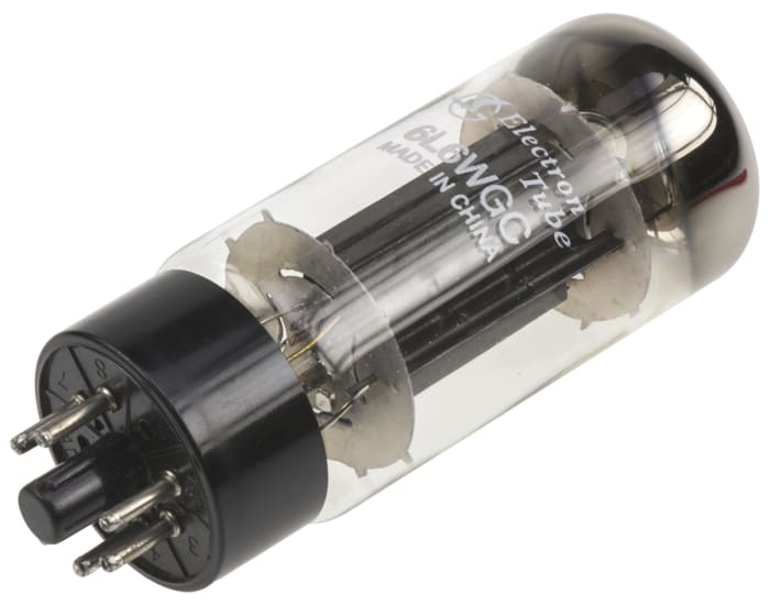 RS PRO Pentode Thermionic Valve, Octal Base, 23W, 6.3V, 38.5 (Dia.) x 115mm