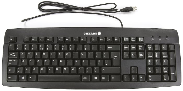Entry Level Keyboard, USB, Black