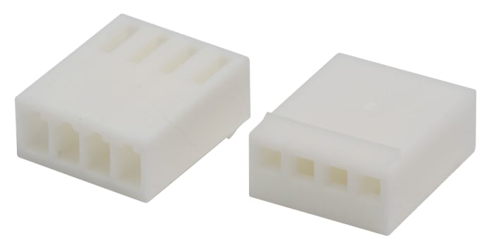Molex, KK 254 Female Connector Housing, 2.54mm Pitch, 4 Way, 1 Row