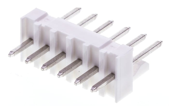 Molex KK 254 Series Straight Through Hole Pin Header, 6 Contact(s), 2.54mm Pitch, 1 Row(s), Unshrouded