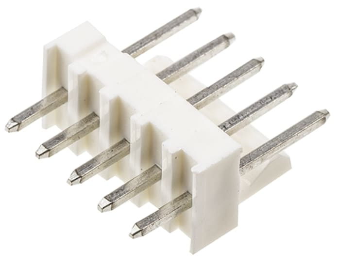 Molex KK 254 Series Straight Through Hole Pin Header, 5 Contact(s), 2.54mm Pitch, 1 Row(s), Unshrouded