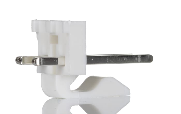 Molex 41791 Series Straight Through Hole Pin Header, 2 Contact(s), 3.96 mm Pitch, 1 Row, Unshrouded