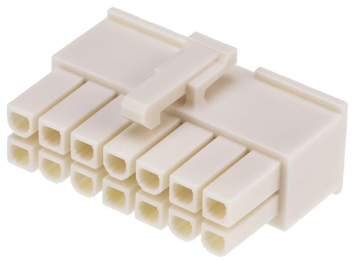39012145 Molex Molex, MiniFit Jr Female Connector Housing, 4.2mm